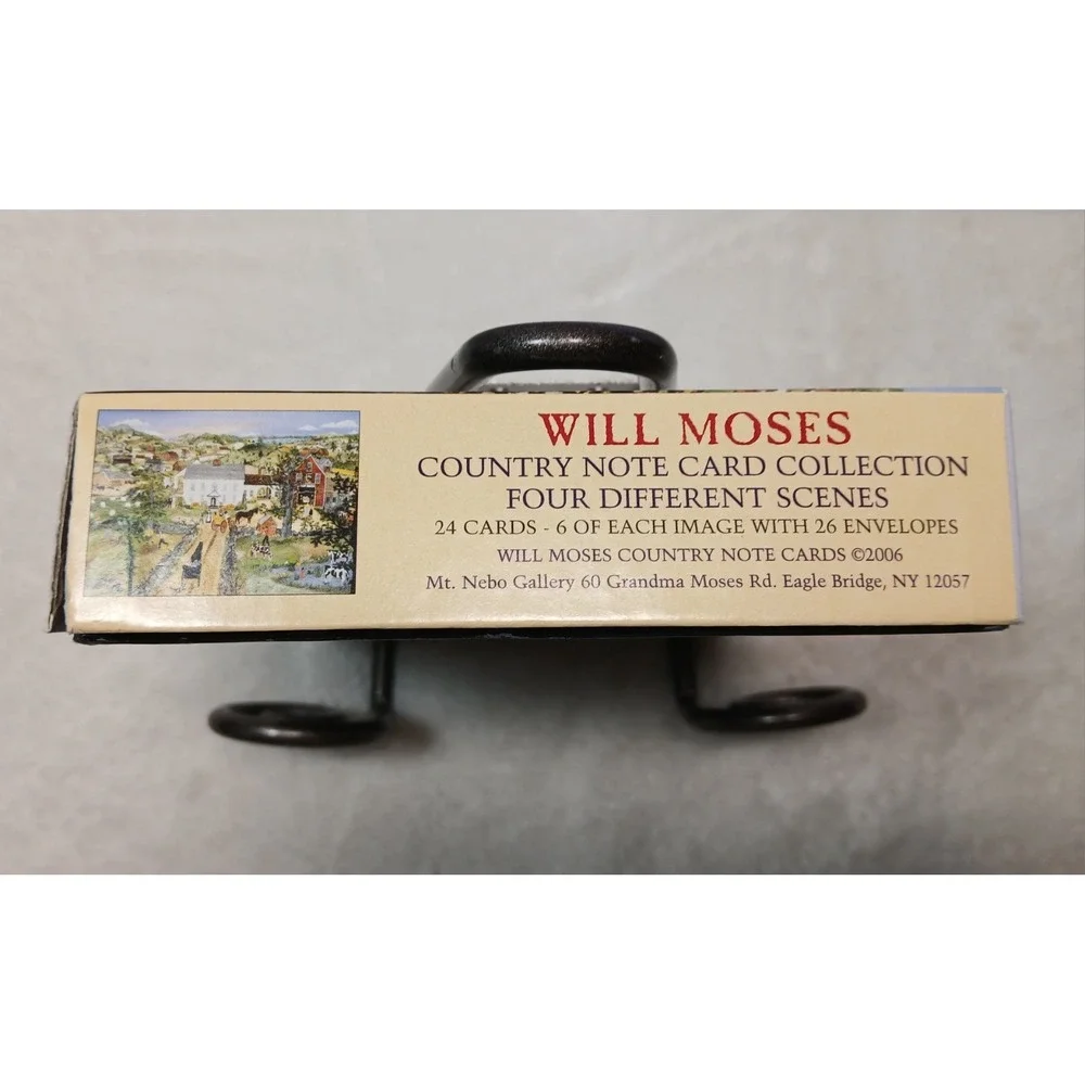 Note Card Collection By Will Moses 11 Cards 4 Images 12 Envelopes Country Scenes